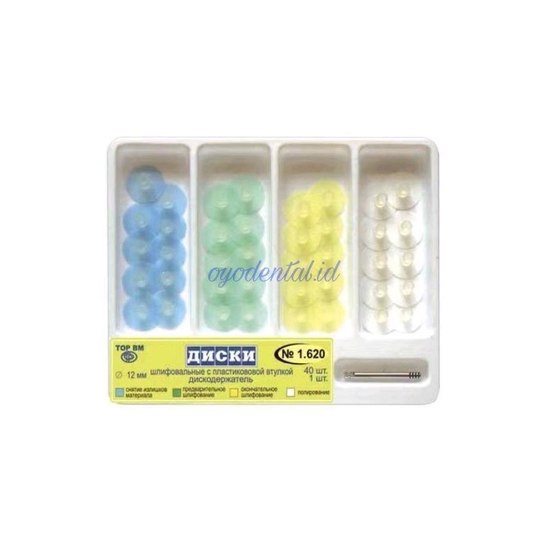 AZO1 Dental stem polishing disc komposit / soflex stem disk composite gigi