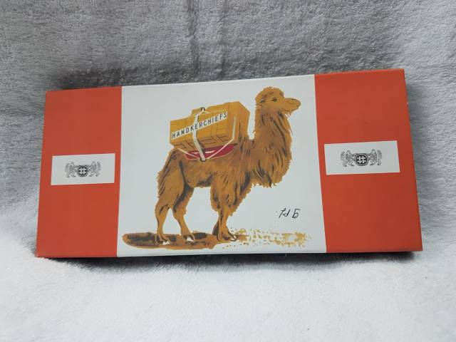 3 pc Saputangan pria merk Camel, motif random