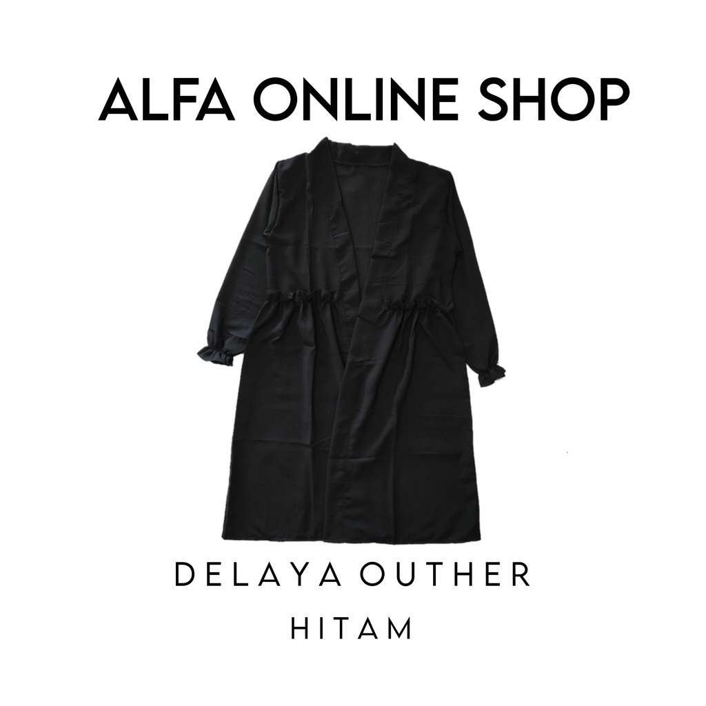 MRA - Delaya Long Outer Wolpice Premium High Quality