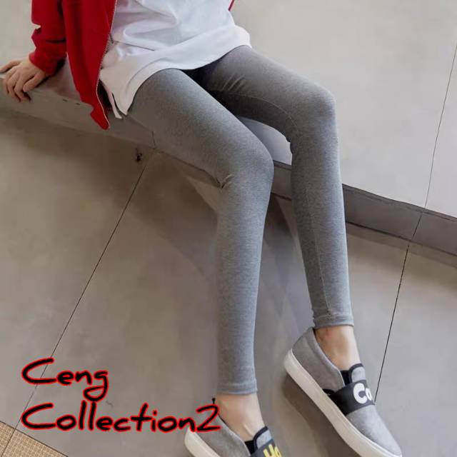 Legging kaos standar / legging soft rayon standar