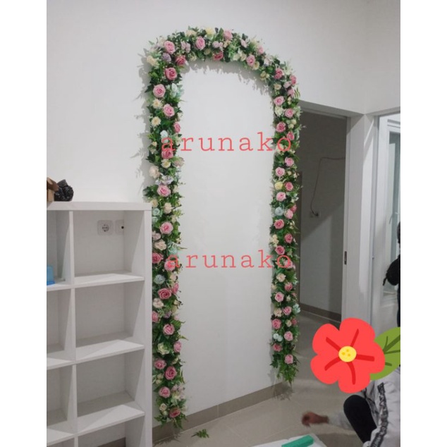 BUNGA DEKORASI - DEKORASI BUNGA - BUNGA SPOT FOTO - BACKDROP FOTO - DEKORASI LAMARAN  - DEKORASI BUN