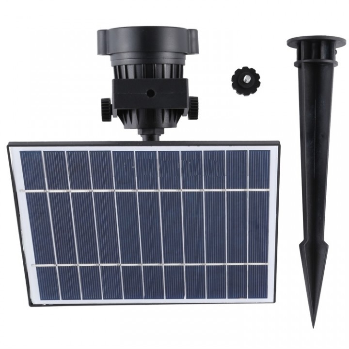 694 SL-1000A - Outdoor Garden Solar Powered Lamp Light 10W - 140 Lumens
