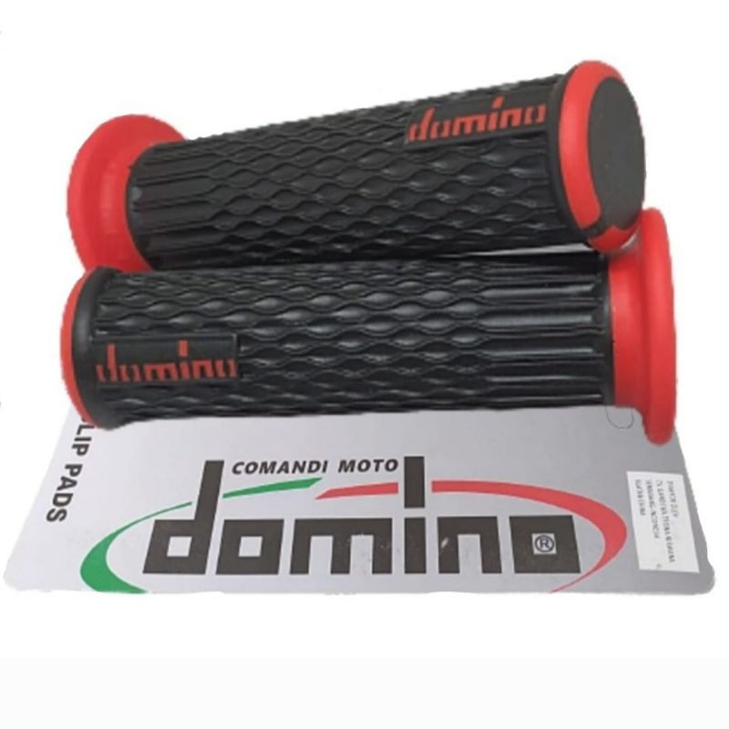 Handgrip Domino Polos super soft, kualitas ori cocok untuk semua motor isi sepasang