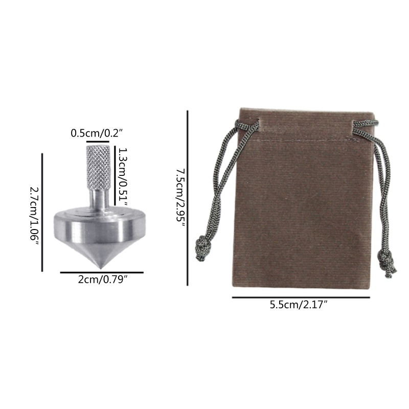 Mary Mainan Mini Gyro Berputar Kinetik Spinner Pereda Tekanan 1 ''Mini Untuk Dewasa