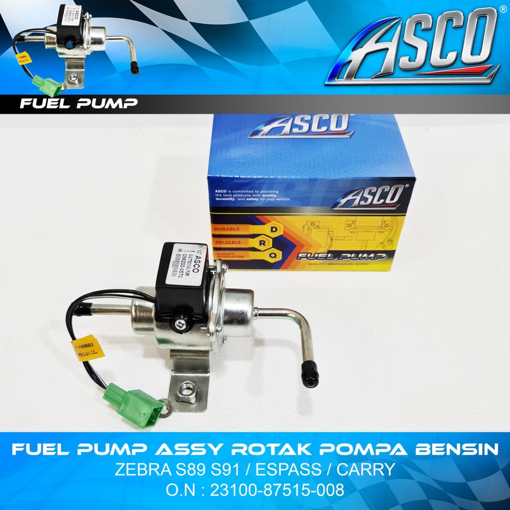 ASCO Fuel Pump-Rotak Daihatsu Zebra 1300cc-S89-Espass-S91