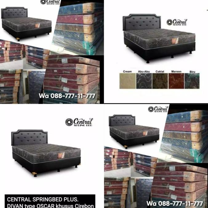 $$$$] Divan oscar +SpringBed CENTRAL DULUXE 160 x 200 x 28 khusus Cirebon Ko