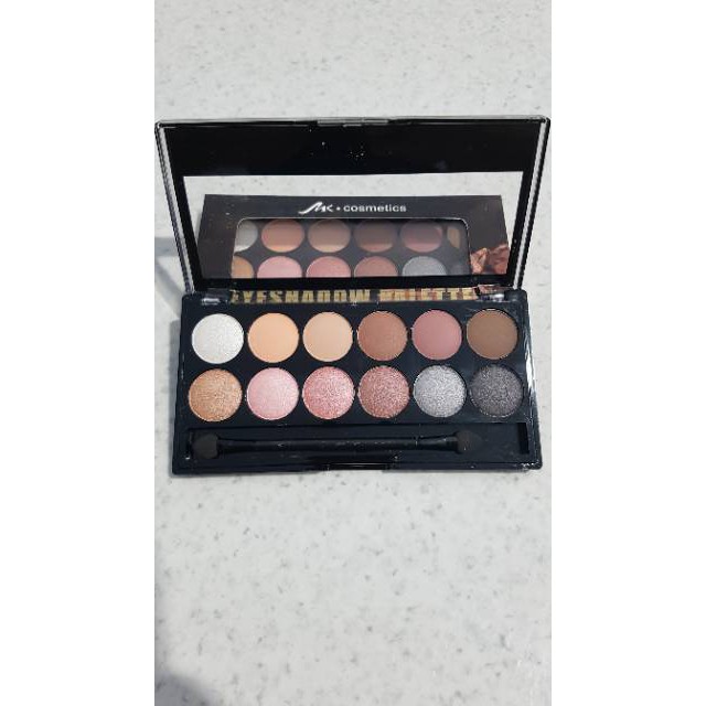 Eye shadow pallet Padat isi 12 warna