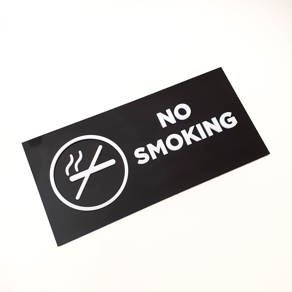 

No Smoking Sign Acrylic