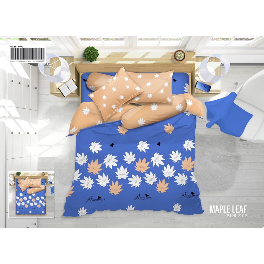 Bedcover my love uk 180rumbai MAPLE LEAF