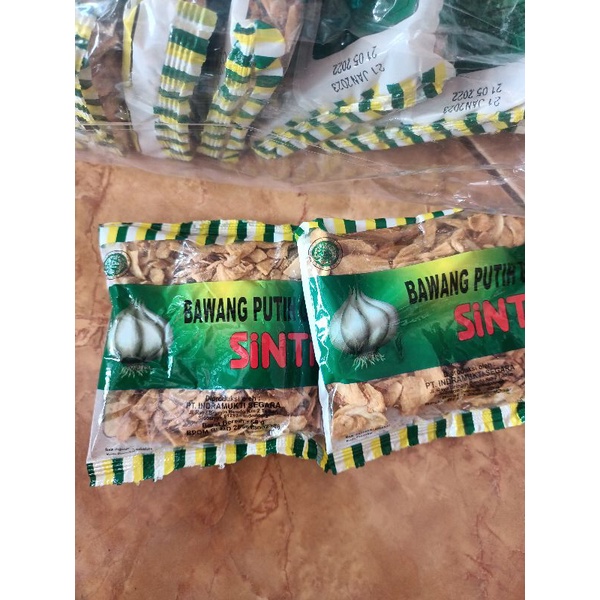 BAWANG PUTIH GORENG SINTI 50GR