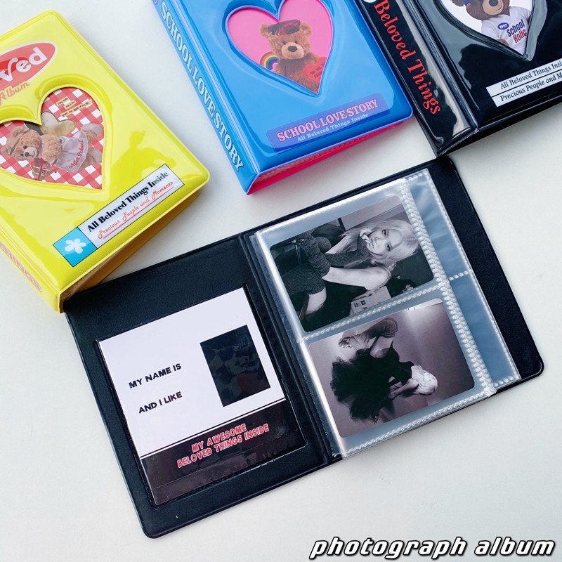 Album Foto Polaroid Diy Ukuran Kecil 3 Inch Gaya Retro