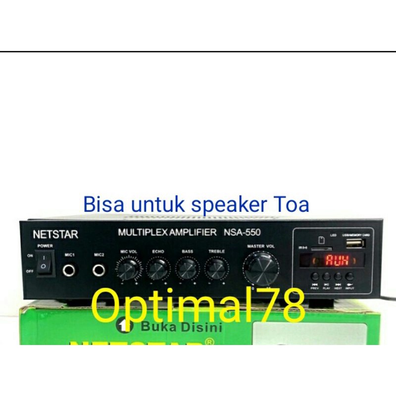 Harga ampli toa untuk 4 speaker