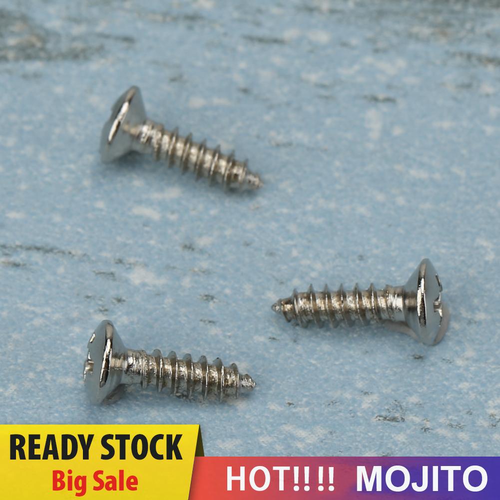 MOJITO 50pcs Acoustic Guitar Electric Guitar Guard Screw Electric Bass Panel Screw