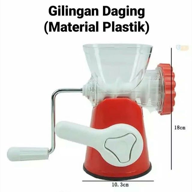 Gilingan Daging Plastik