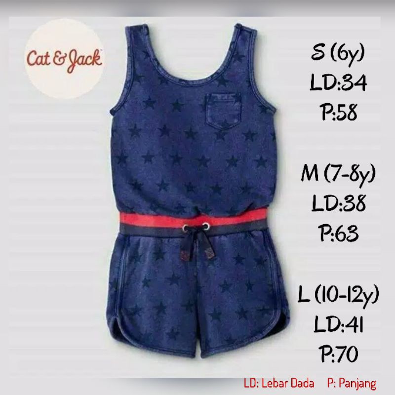 Jumpsuit Anak Cat&Jack
