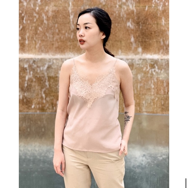 (NEW) EUNOIA X PATRICIA STEPHANIE MIO CAMISOLE in NUDE