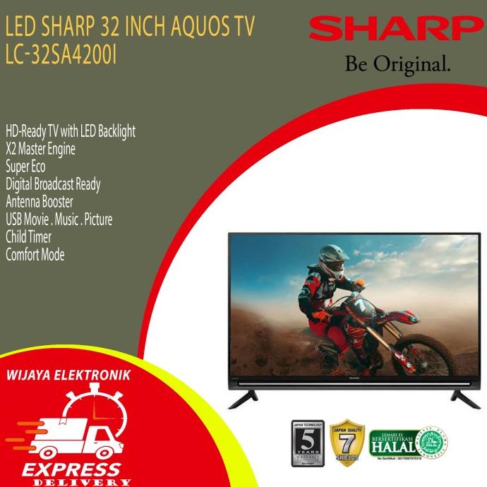 TV LED SHARP 32 Inch LC-32SA4200i / 32SA4200 HDTV DVB-T2