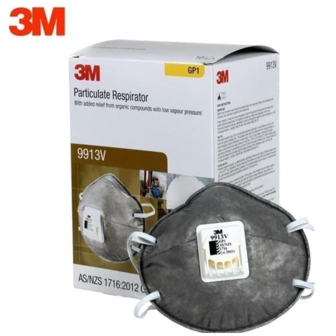 Masker 3M 9913V Original 88-aussiendo Segera Beli