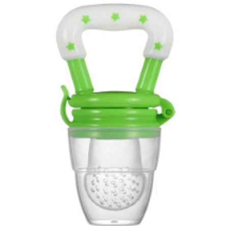 OSM JKT B5017 Empeng Buah Bayi / Dot Buah Bayi / Fresh Fruit Feeder / Gigitan Mpasi / Fruit Pacifier-Hijau