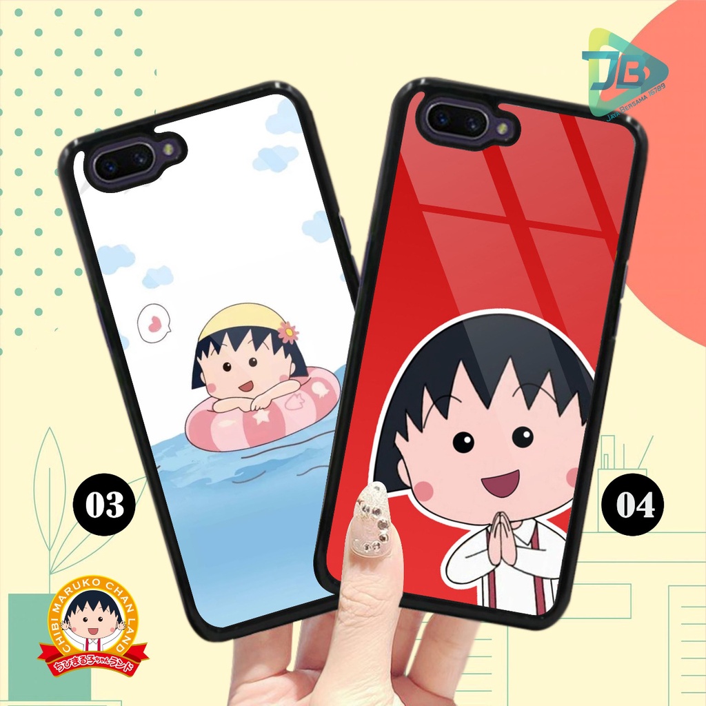 HARDCASE 2D GLOSSY CHIBI MARUKO OPPO VIVO XIAOMI SAMSUNG REALME IPHONE ALL TYPE JB4691