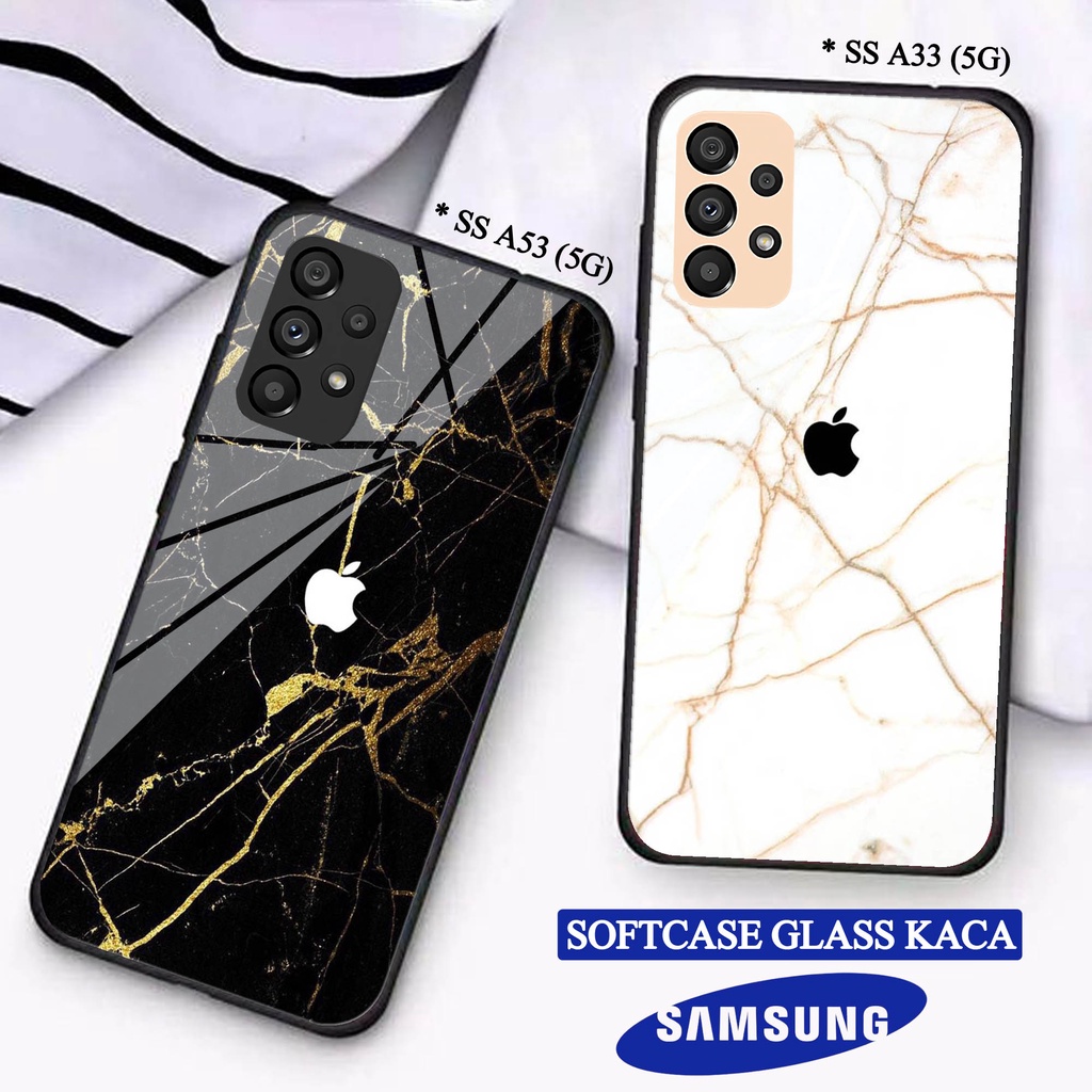 Softcase Glass Kaca  SAMSUNG A33(5G) A53(5G) - Casing HP SAMSUNG A33(5G) A53(5G) [ S47 ].