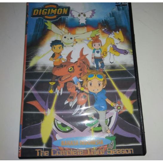 DVD Anime Digimon Tamers Dubbing Bahasa Indonesia
