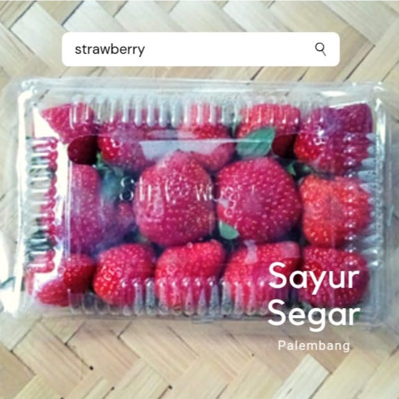 

buah stoberi strawberry 1 pack