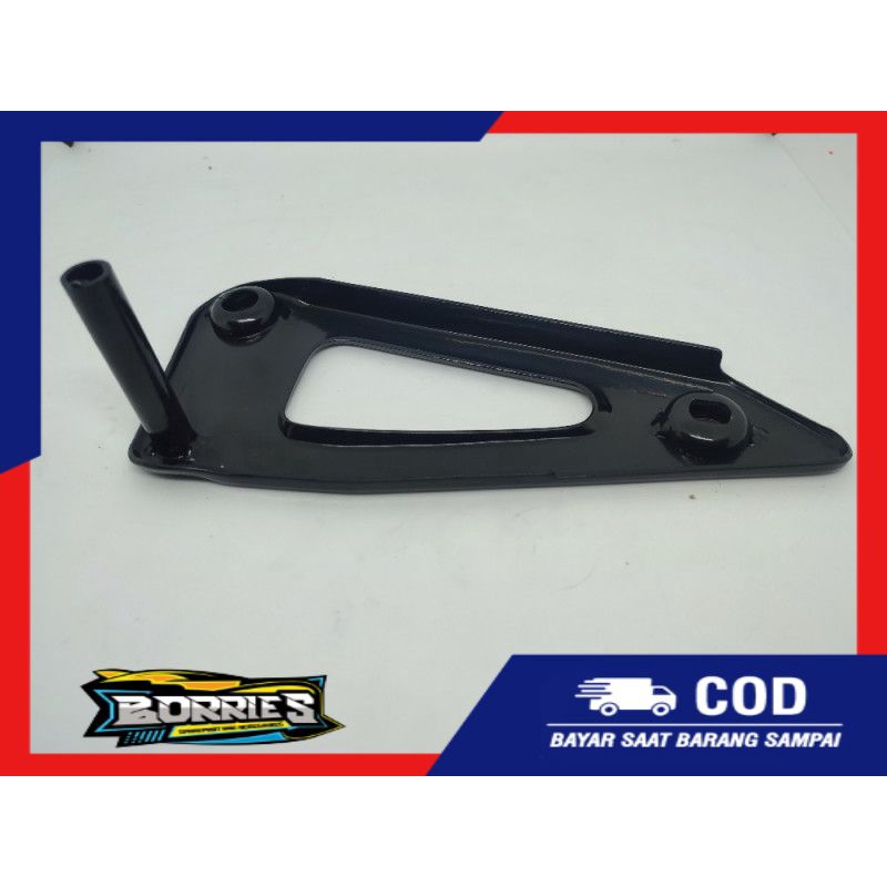 BREKET BRACKET GANTUNGAN KNALPOT RX K RX KING COBRA HITAM