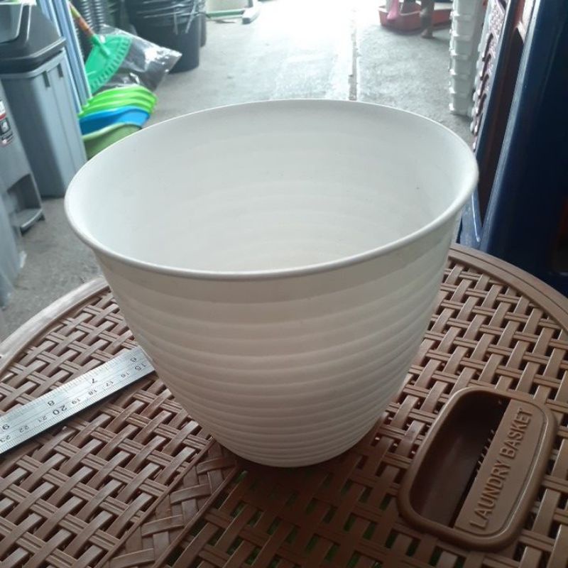 Pot Tulip Putih Kecil