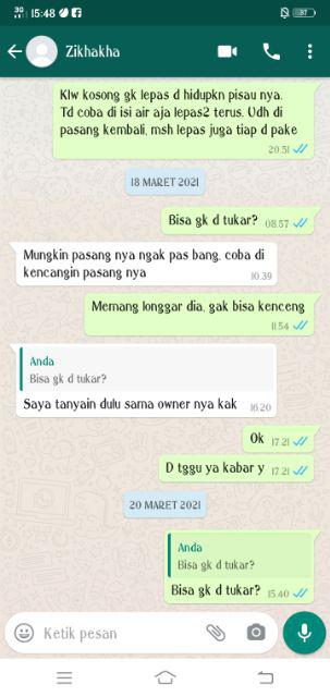 Portable Juice Blender (4 Mata Pisau) Charge Juice