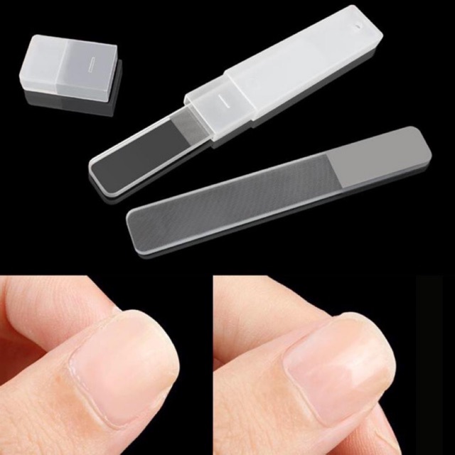 KIKIR KUKU PENGKILAP kikiran kuku manicure NANO GLASS nail file buffer kikir penghalus mengkilap