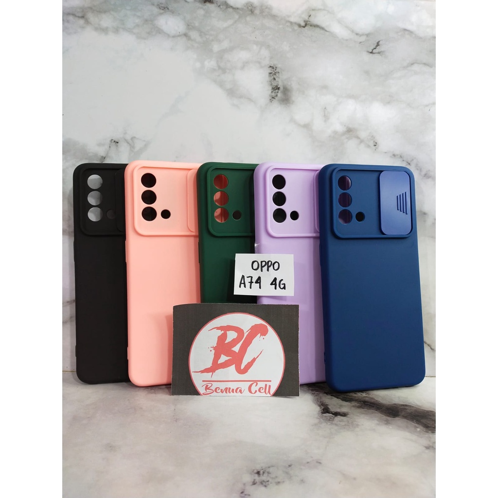 CASE SLIDE KAMERA OPPO A74 4G,INFINIX NOTE 8 CASE SLIDE KAMERA - BC