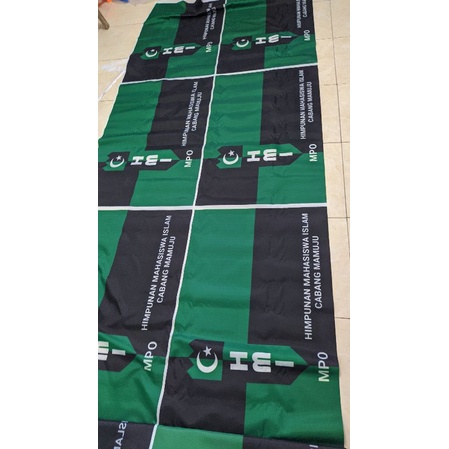 Bendera HMI Custom 90 x 60 - Kualitas terbaik dan termurah - Bayar di tempat