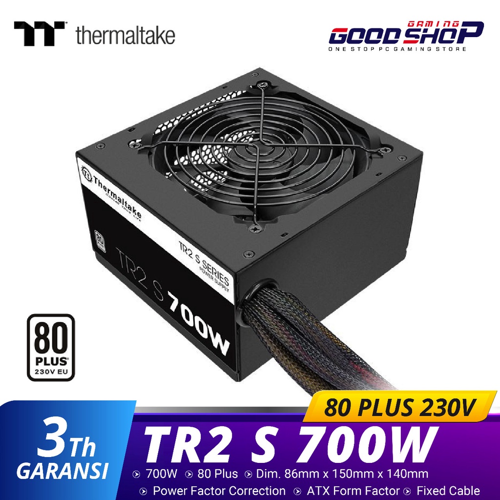 Thermaltake TR2 S 700W (NON MODULAR) - Power Supply