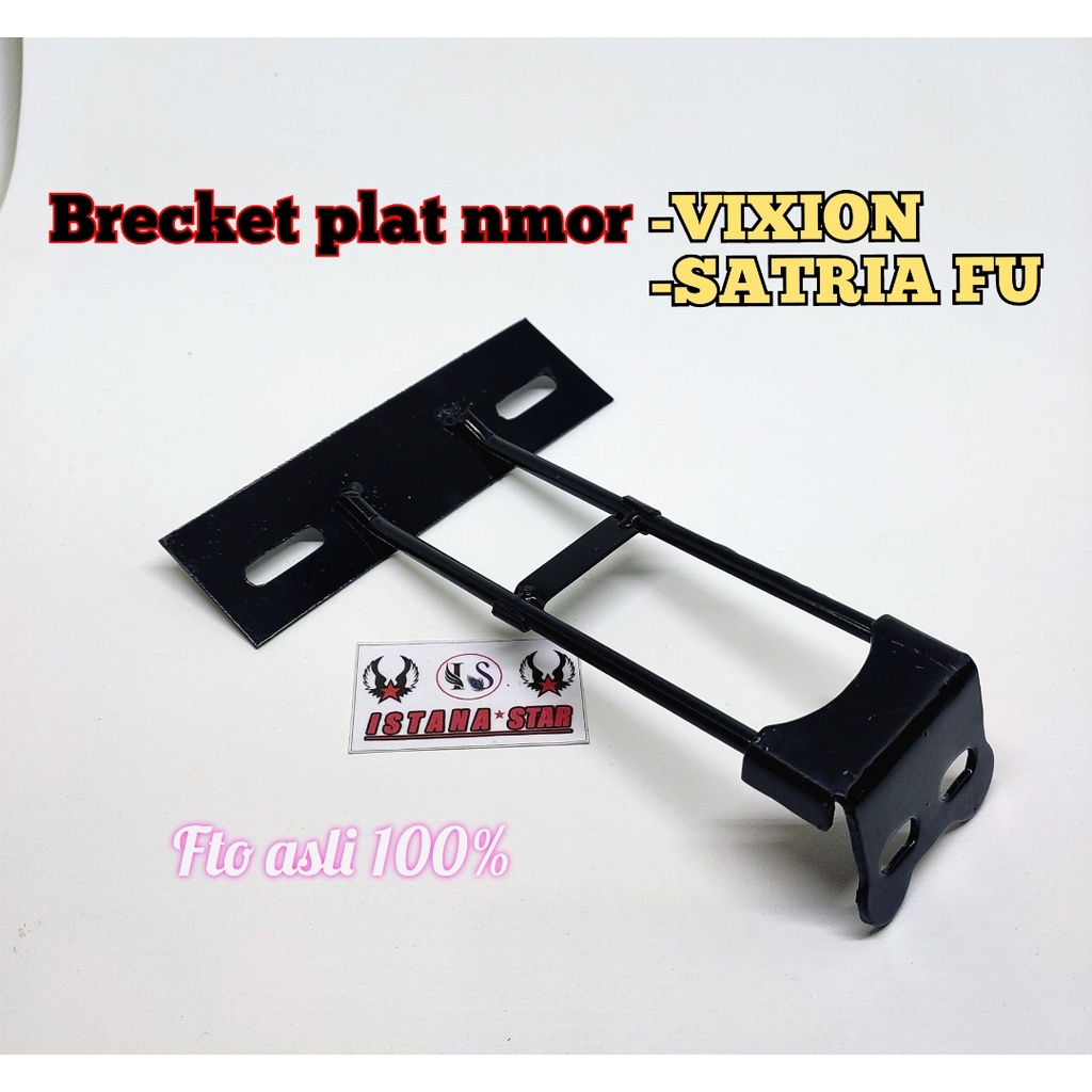 Bracket Plat No Vixion NVL dudukan Nomor tempat motor Braket New Depan