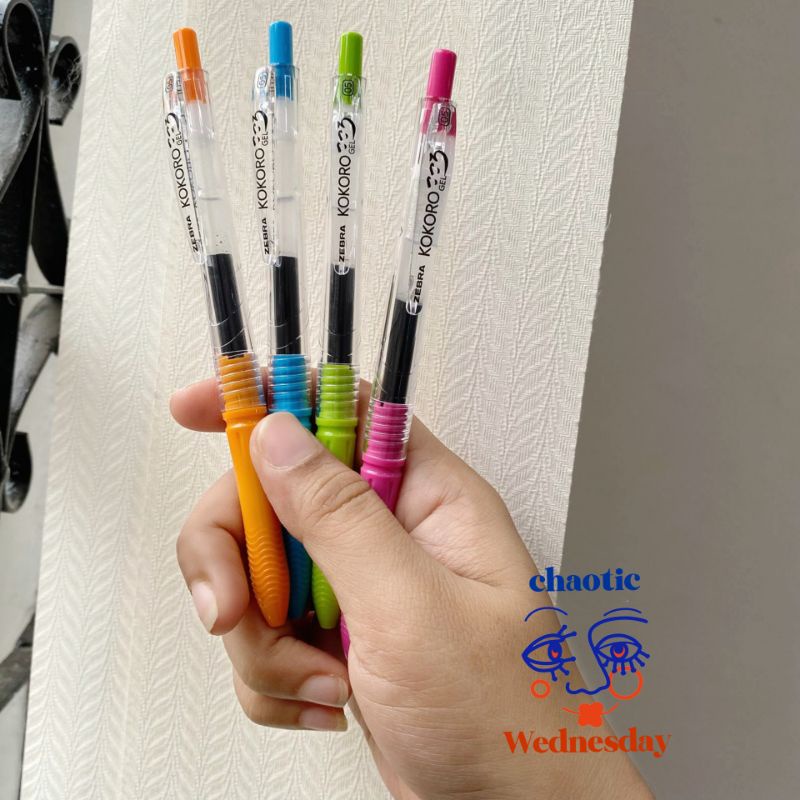 

Pena/Pulpen Kokoro gel sweet warna warni