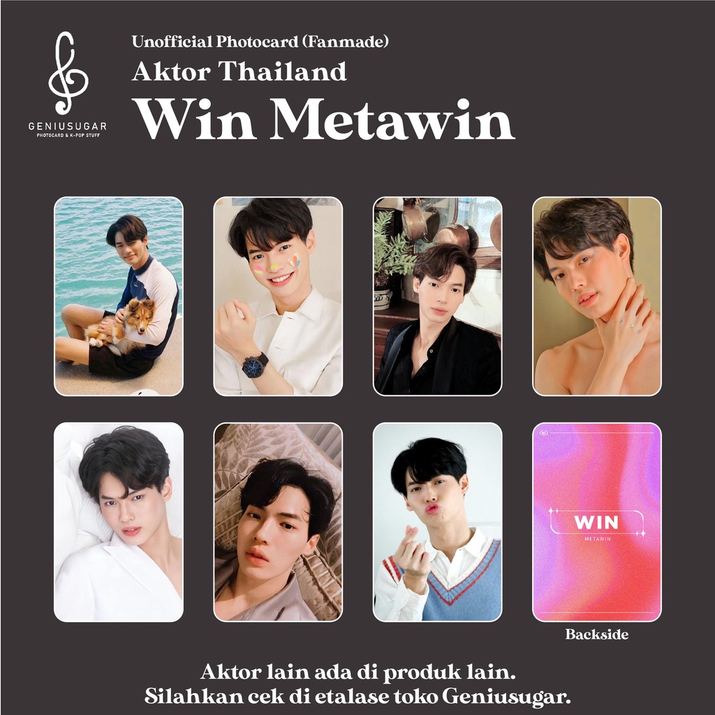 [AKTOR THAILAND] PHOTOCARD WIN METAWIN FANMADE