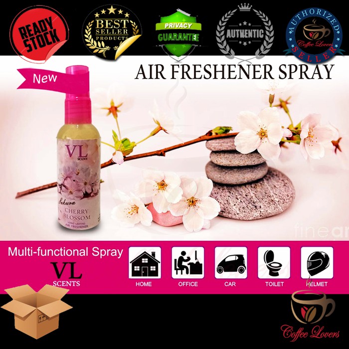 

PARFUM MOBIL CAR PARFUME AROMA CHERRY BLOSSOM VL SCENTS SPRAY