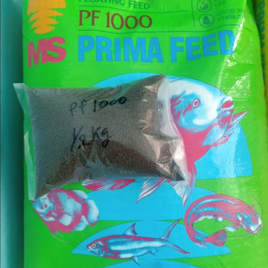 PF -1000 kemasan 1/2 kg -pelet ikan