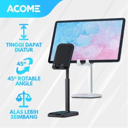 ACOME AH02 LIFTABLE PHONE HOLDER PORTABLE STAND TATAKAN HP MEJA TABLET IPAD IPHONE