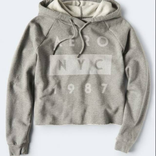 Crop top hoodie aeropostale