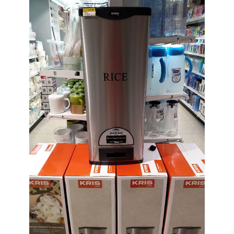 Kris Tempat Beras 30 Kg / Rice Box / Dispenser Beras