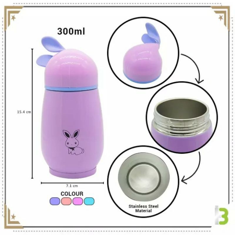 TERMOS MINI 300 ml/TERMOS BAYI AIR PANAS/TERMOS BAYI LUCU