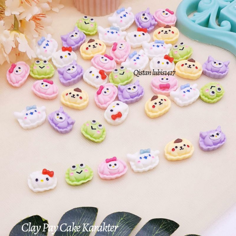 Clay Pay Cake Karakter|Clay Cake|Clay Sanrio|Clay Karakter|Resin