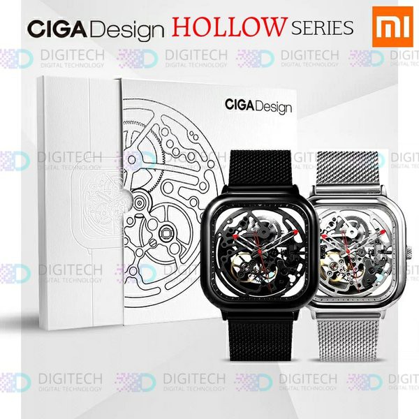 Order Langsung Jam Tangan Xiaomi CIGA Hollow Out Design Automatic Mechanical Watch terbaik
