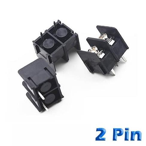 Terminal Pcb 2 Pin 20A / Terminal Pcb Block Pitch 8.50 2 Pole Hitam Dhtron92