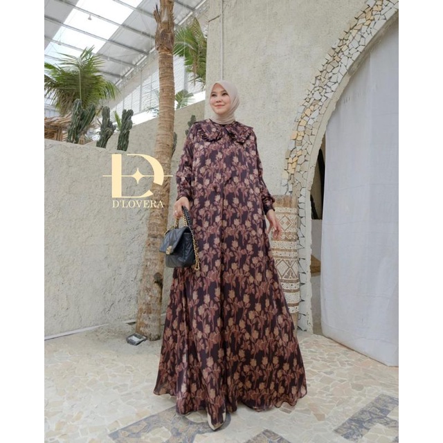 Shaza Series 2 ORI by Dlovera D'lovera / Gamis Syar'i / Gamis Pesta / Dress Syar'i / Baju Syar'i Ter