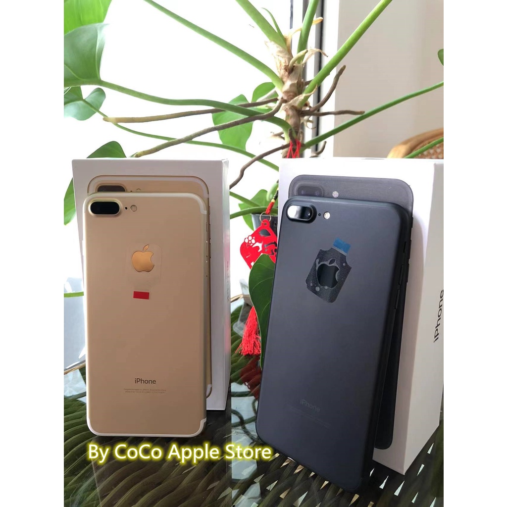 iPhone7Plus 128GB All Sim Silent Fullset Original Second Like New Mulus100%  3utools All Green (Garansi 1 Tahun)