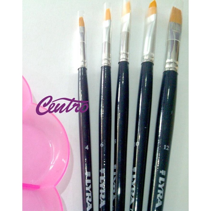 

[COD] LYRA ART BRUSH SET FLAT / KUAS FLAT SET FREE ONGKIR Kode 193