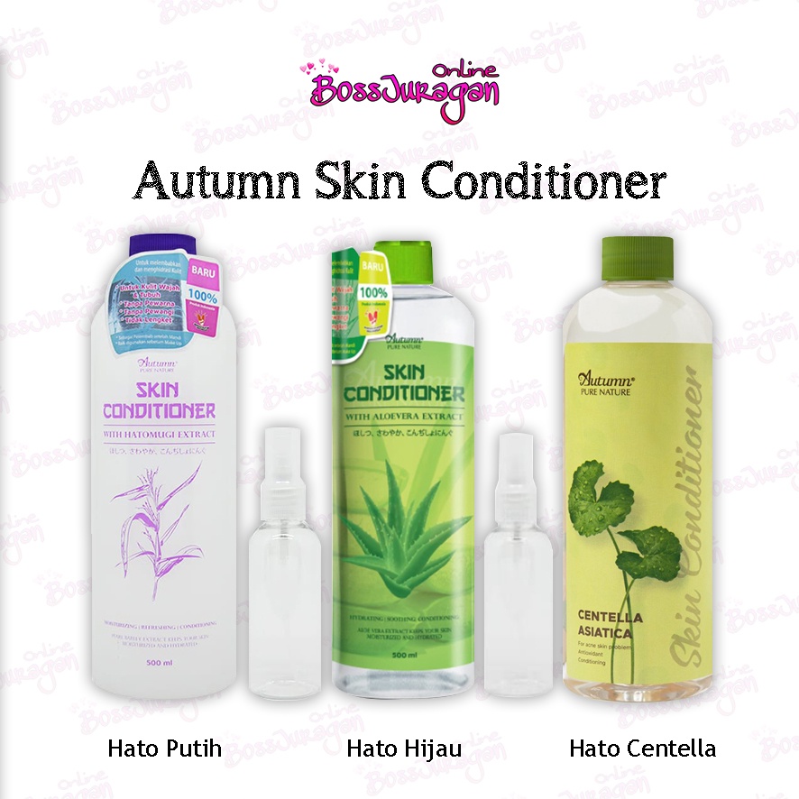 (BOSS) AUTUMN Skin Conditioner With Hatumogi Extract/with aloevera extract 500ml